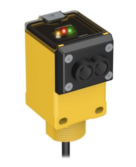 Q45VR2F, Banner, 35444 amplificador q45 para fibra de vidrio rango depende de fibra 90-250 ac salida spdt cable 2m