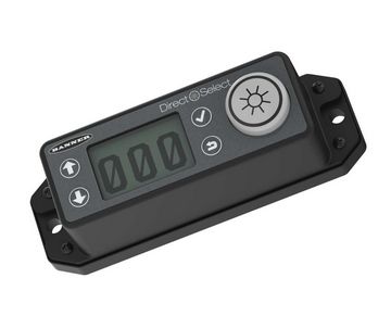 DX80N9DSTS, Banner, 808588 nodo interface de operador inalambrico de 900 mhz, 1w, con display lcd 0-999, con boton touch