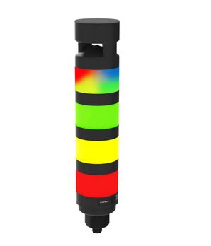 TL50PS4AQ, Banner, 810615 torreta tl50 pro select, 4 color (az,vde,roj,amb,audio), 12-30v, ip65. m12 qd 5