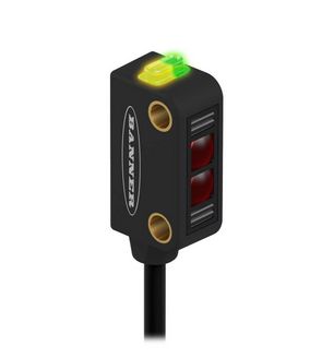 Q126EQ, Banner, 72141 emisor rango 2m input 10-30 vdc  output: not applicable. 150 mm (6 in) m8 pigtail qd