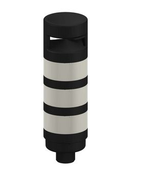 TL70B-GYRAQ, Banner, 814502,tl70 torreta basic aud. 3 colores, 12-30vdc ,5 pin m12