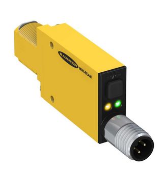 SME312FQD, Banner, 53714 sensor mini beam fibra optica de vidrio in: 10-30vdc out: bipolar, 1npn 1pnp. m12 qd 4pin