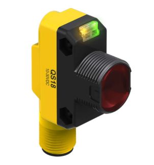 QS18EK6RVQ8, Banner, 807895 sensor fotoelectrico difuso universal qs18 receptor  rango 20m, salida io'link pnp/npn m12 qd