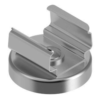 LMBWLS15MAG, Banner, 802238 bracket para lampara wls15, montaje magnetico, set de 2 pzas, hasta 16 libras de fuerza