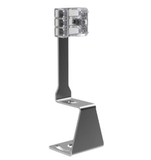 LMBWLS27V, Banner, 807697 bracket para usar con wls27, abrazadera vertical, acero inox. 304, para montaje m6 o 1/4