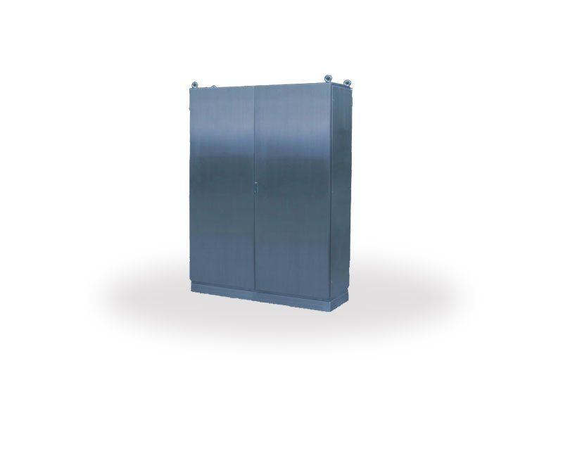 AR9X-2012/6-SP, Wertek-Boxes, Gabinete en acero inoxidable de 2.00x1.20x0.60m sin platina