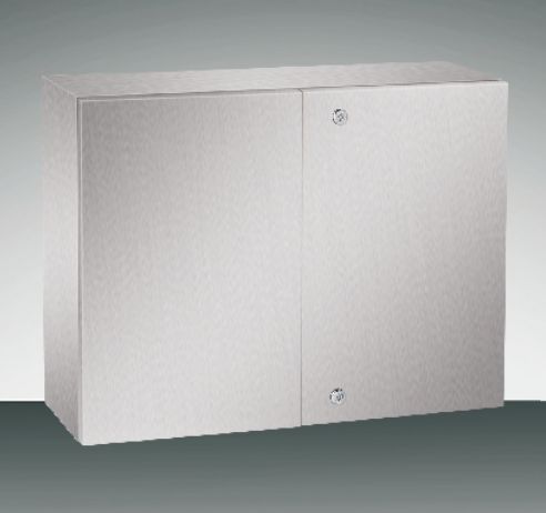 STXD10-1030, Wertek-Boxes, Gabinete acero inoxidable dos puertas ip66 1000x1000x300mm, incluye platina