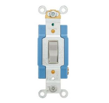 AH1201GYM, Arrow Hart, Interruptor sencillo/gris 15a.120/277v