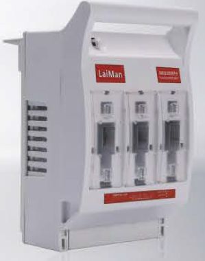 LMHR17-630B, Wertek-Busbar, Base portafusible para bus de 60mm tamano 3