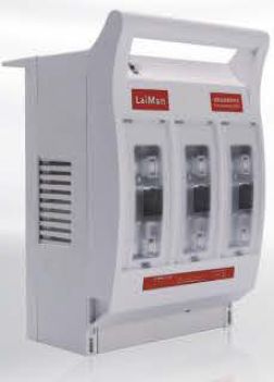 LMHR17-250B, Wertek-Busbar, Base portafusible para bus de 60mm tamano 1