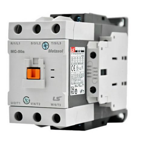 MC-50a/AC440/SCREW/2a2b, LS Electric, Mc-50a contactor metasol 3p 50a 2a2b 440vac/60hz screw