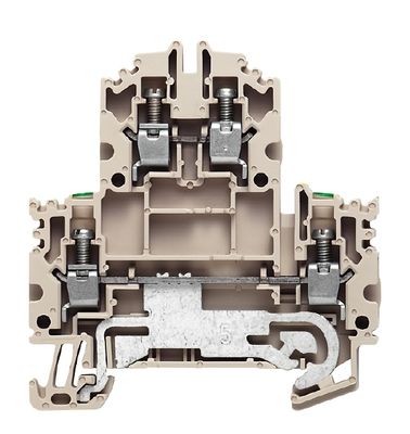 W_1041950000, Weidmuller, Clema de tierra doble piso wdk 4n/pe