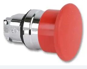 D-ZB2BC4, Wertek, Cabeza hongo momentaneo 40mm rojo