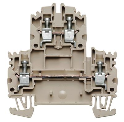 W_1041900000, Weidmuller, Clema de paso doble piso wdk 4n