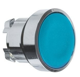 D-ZB4BA6, Wertek, Cabeza para boton rasante azul