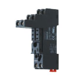 0149-33-08E, Dinkle, Base para relevador compacto rer-j2c de 8 patas planas