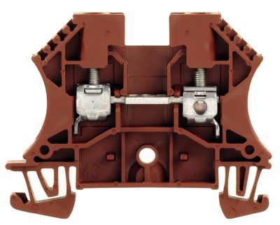 W_1037810000, Weidmuller, Clema de paso wdu 4 cafe.