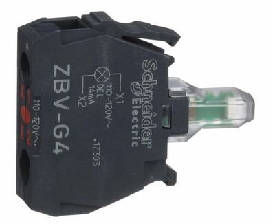 D-ZBVG4, Wertek, Led para piloto rojo con led p/ 110v., sin clip.