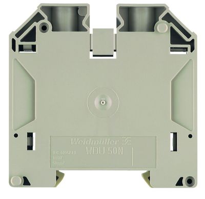 W_1820840000, Weidmuller, Clema de paso wdu 50n p/ cal. 10 al 1/0. (150.0a).