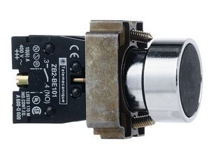 XB2-BA21, Wertek, Xb2-ba21, pulsador negro con 1na.