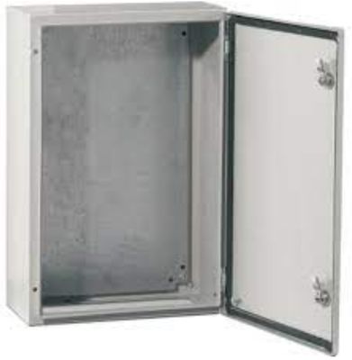 ST4-325, Wertek-Boxes, Gabinete metalico ip65 300x400x250 mm, 1.5mm incluye platina, wk wertek