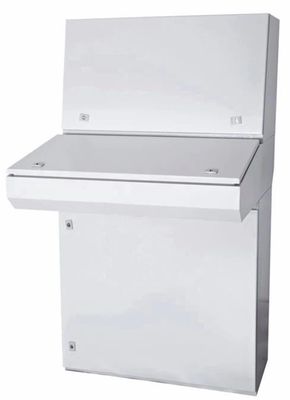 ALP42, Wertek-Boxes, Consola de 3 piezas, 1430x800x400-835 mm ral7032 ip55