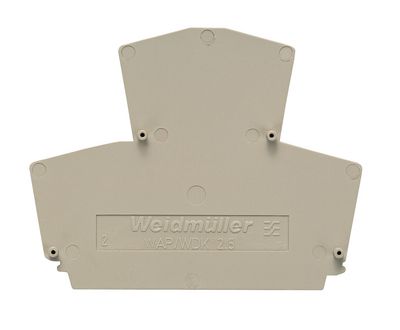 W_1070000000, Weidmuller, Tapa final wap wdk2.5/blz/o.za
