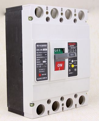 CDM7L-400R400, Delixi, Moulded case circuit breaker for 400amps, 35/400 (ka/vac)