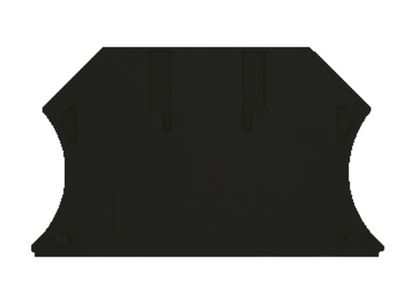 W_1050010000, Weidmuller, Tapa final wap 2.5-10 sw negro