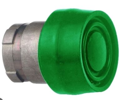 D-ZB2BP3, Wertek, Boton verde con cubierta anticorrosiva