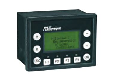 C_88-970-413, Crouzet, Kit pantalla/teclado lcd+4 teclas func+4 leds+cable