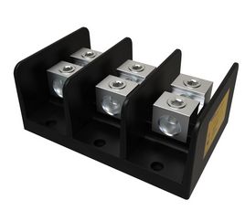 PDB-11-500-3, ILSCO, Blok de distribucion trifasico c/ ent. y sal. de 1x500 mcm/polo.