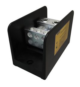 PDB-26-350-1, ILSCO, Block de distribucion de  2 entradas, 6 salidas. 1 polo 6-350 14-20 awg