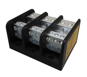 PDB-26-2/0-3, ILSCO, Block de distribucion trifasico para 2 cables cal 2/0 entrada y 6  cal. 2 de salida