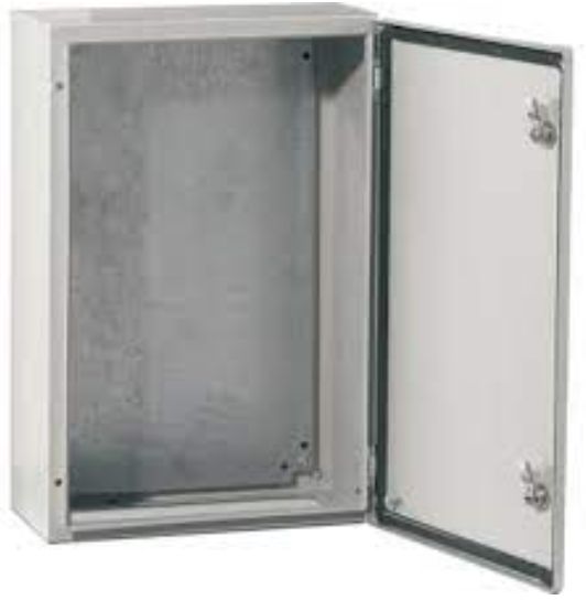 ST3-420, Wertek-Boxes, Gabinete metalico ip65 400x300x200 mm, 1.5mm incluye platina, wk wertek