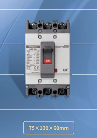 ABN103d/50, LS Electric, Abn103d/50 interruptor termomagnetico metasol 3p max. 690vac 50a 26ka ftu
