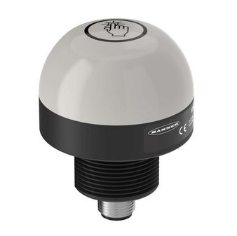 K50APT2GRCQ, Banner, 96694 ez-light k50. indicador touch tipo domo. 2 color (verde/rojo).12-30vdc. qd-5pin.