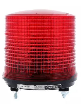 S125S-120-R, Q-Light, 63032 torreta estroboscopica roja 120vac