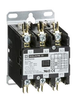 8910DPA33V02, Square D, Contactor de prop. def., 3p,30a,bob.en 110vca.