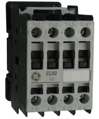 CL00D310TD, General Electric, Contactor 9 amp, bobina en 24vdc CL00D310TD, General Electric, Contactor 9 amp, bobina en 24vdc