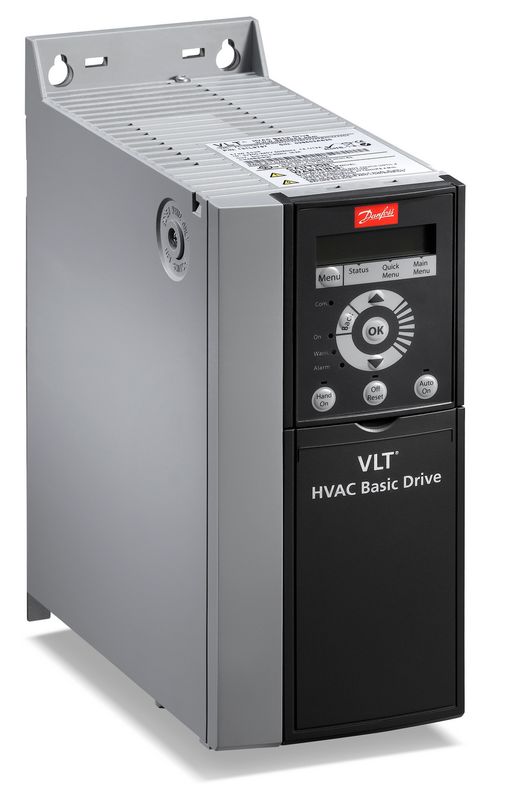 131L9868, Danfoss VLT, Vlt hvac basic drive fc-101 para 10hp (7.5kw), trifasico 380-480v, ip20, sin panel / sin chopper