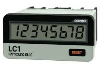 LC1F, Han Young Nux, Contador de 8 digitos p/24-240vca, 6-24vcd, c/reset.