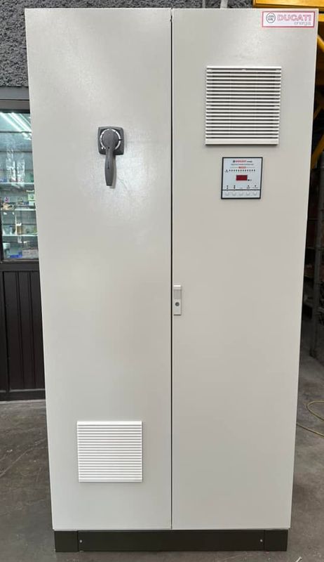 BANCO_150KVAR-480V, Ducati Bancos, Banco automatico de capacitores de 150kvar en 480v.