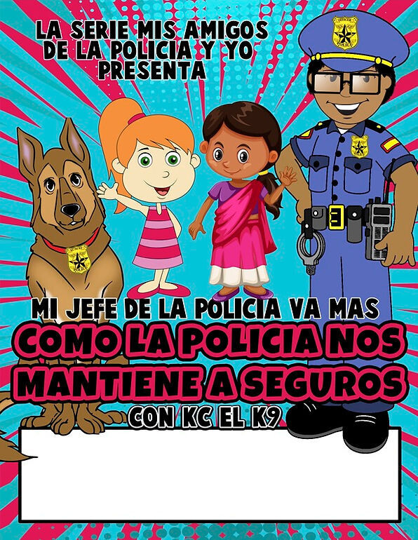 (Spanish) How The Police Keep Us Safe Coloring Book