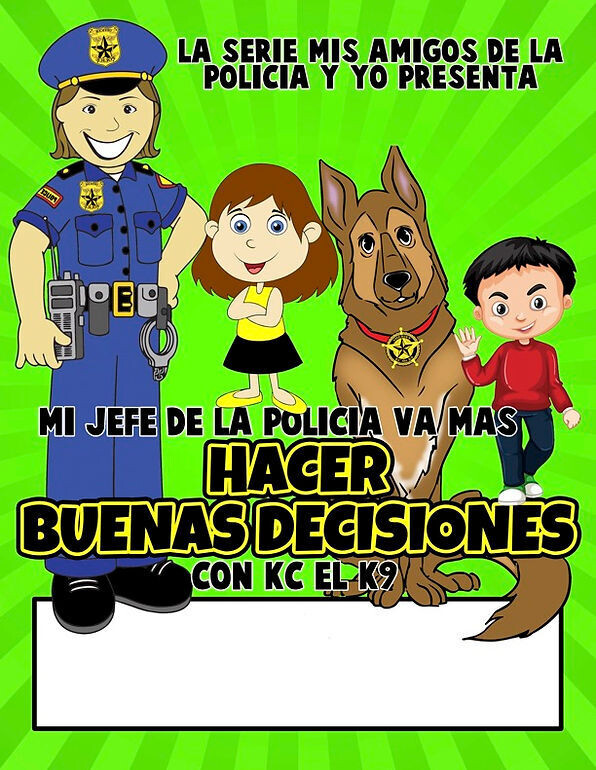 (Spanish) Making Good Choices Coloring Book