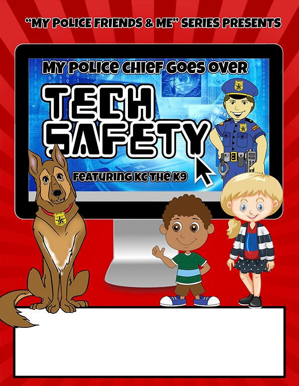 Tech Safety Coloring Book