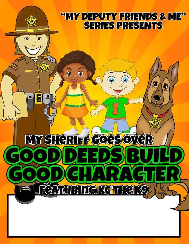 Good Deeds Build Good Character Coloring Book