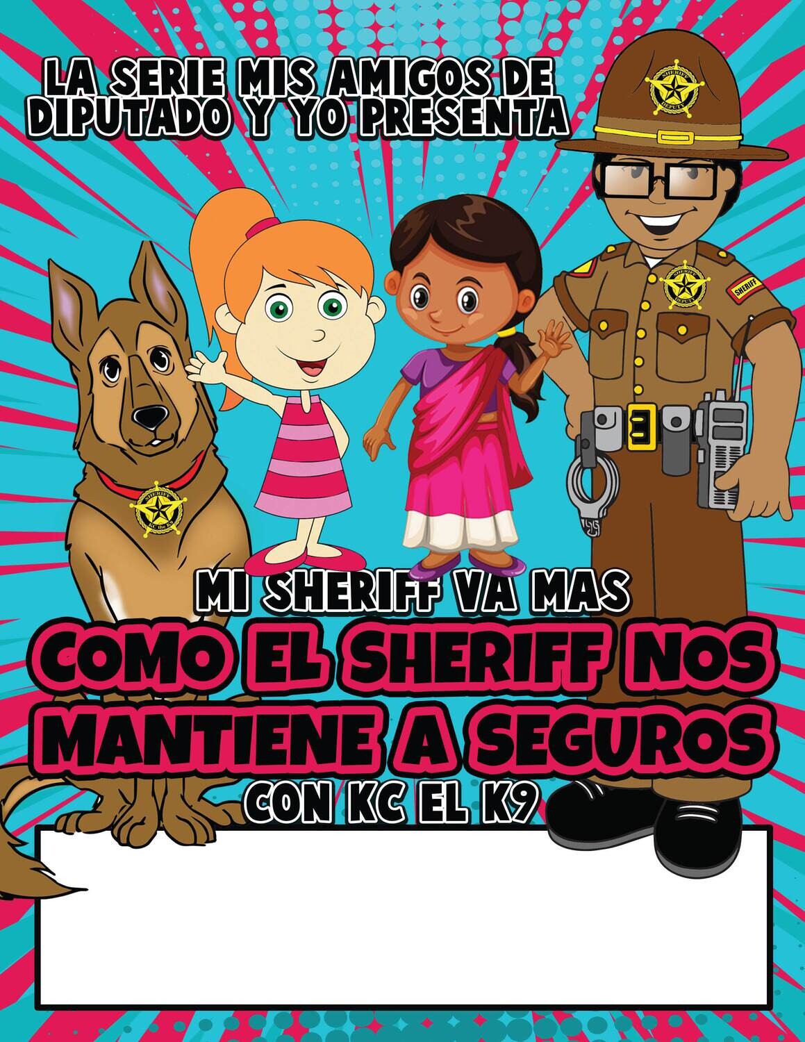 (Spanish) How The Sheriff Keeps Us Safe Coloring Book