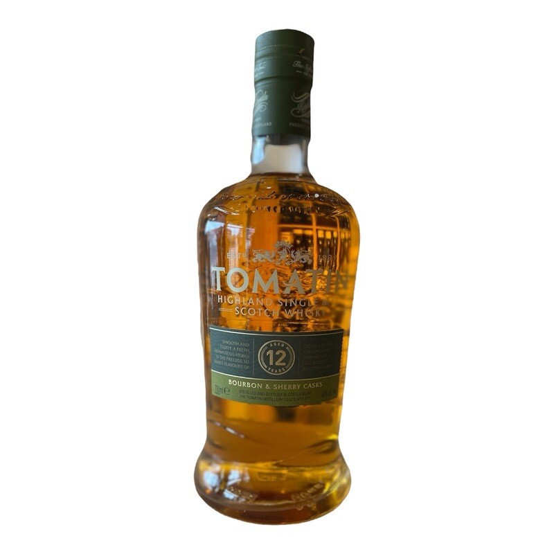 Tomatin 12 Year Bourbon &amp; Sherry Casks