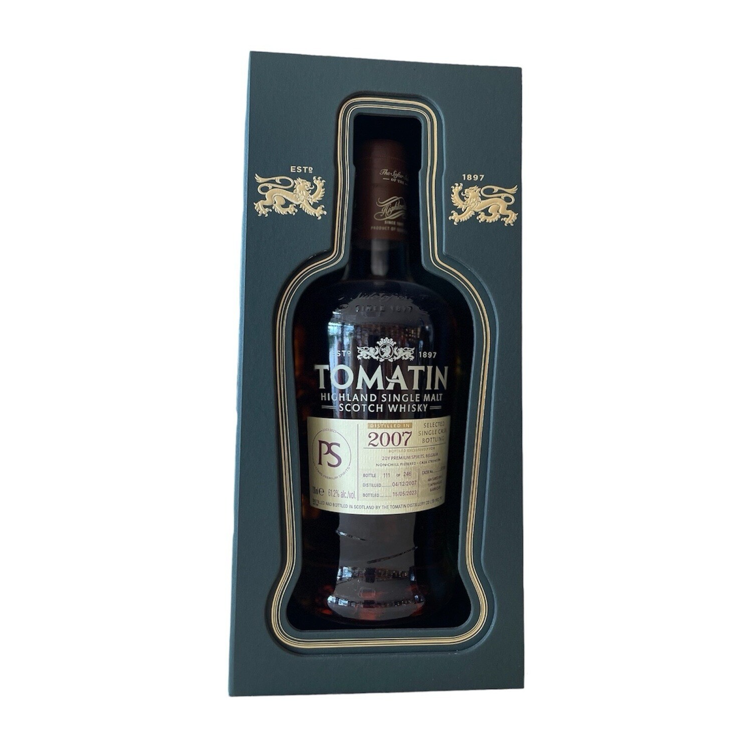 Tomatin – 2007 – Selected Single Cask Bottling 20 Years Premium Spirit